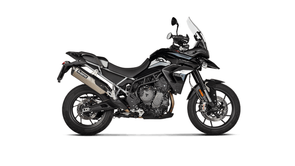 Akrapovic Homologated Slip-On Exhaust for 2020-2024 Triumph Tiger 900 / GT / Rally