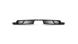 Akrapovic Matte Rear Carbon Fiber Diffuser for 2014-17 Porsche 911 GT3