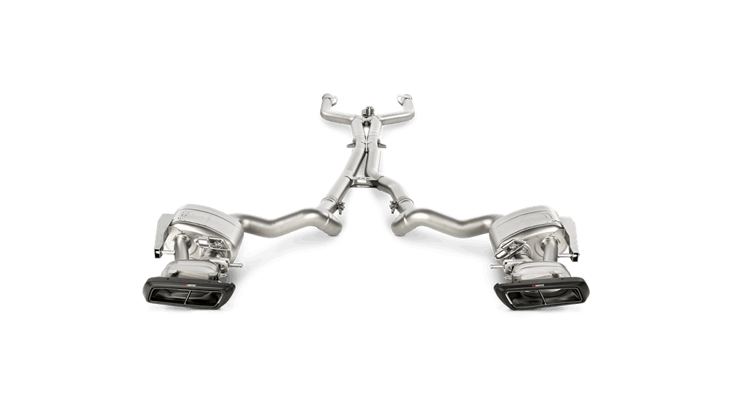 Akrapovic Evolution Link Pipe Set (Titanium) For 2015-18 Mercedes-AMG C63 Coupe (C5)
