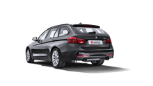Laden Sie das Bild in den Galerie-Viewer, Akrapovic Evolution Line Cat Back (SS) w/ Carbon Tips (Req. Link Pipe) for 2016-19 BMW 340i (F30, F31) &amp; BMW 440i (F32, F33, F36)