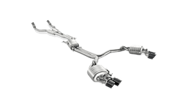 Akrapovic  Evolution Line Cat Back (Titanium) w/ Carbon Tips for Audi S6 (C7)