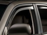WeatherTech Front and Rear Side Window Deflectors - Dark Smoke For Toyota 4Runner 2003-2009