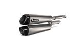 Akrapovic Slip-On Exhaust for 2019- 2020 Triumph Scrambler 1200 XC / EX