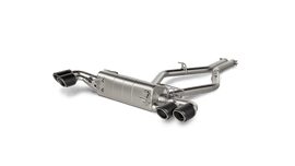 Akrapovic Slip-On Line Titanium/Carbon Fiber Tips for 2017-20 Alfa Romeo Stelvio Quadrifoglio