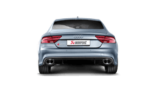 Carica l&#39;immagine nel visualizzatore di Gallery, Akrapovic 14-17 Audi RS7 Sportback (C7) Evolution Line Cat Back (Titanium) w/ Carbon Tips