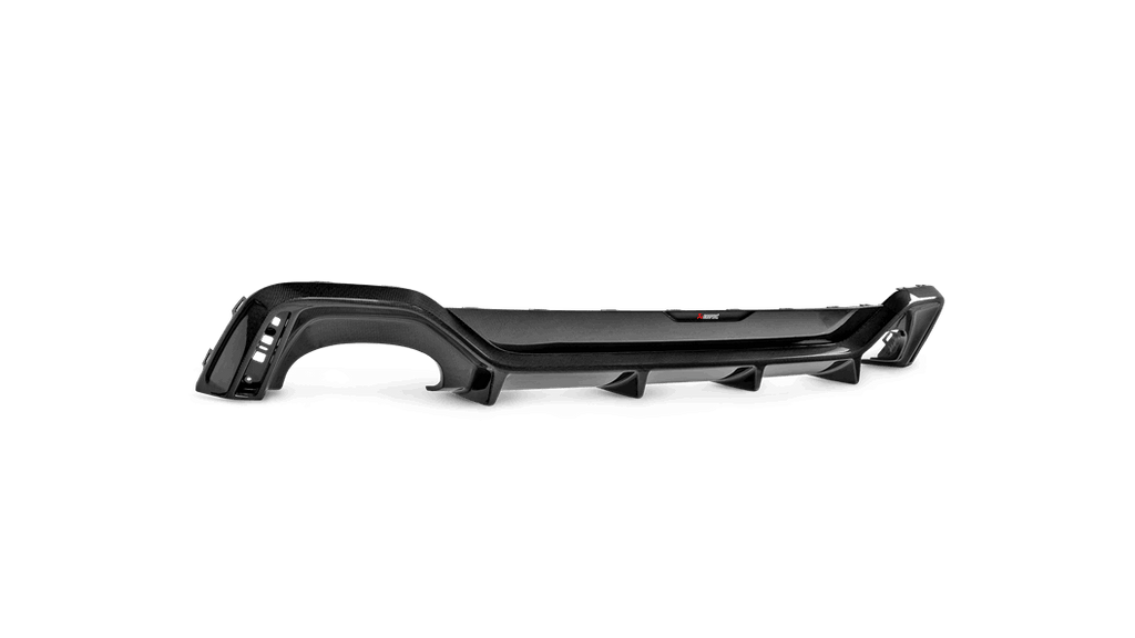 Akrapovic Rear Carbon Fiber Diffuser (High Gloss) for 2020 Audi RS6 Avant/RS7 Sportback (C8)