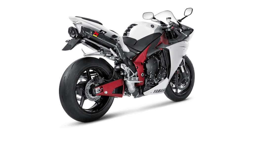 Akrapovic Homologated Slip-On Exhaust Yamaha R1 2009-2014 - (MPN # S-Y10SO10-HZT)