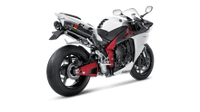 Charger l&#39;image dans la galerie, Akrapovic Homologated Slip-On Exhaust Yamaha R1 2009-2014 - (MPN # S-Y10SO10-HZT)