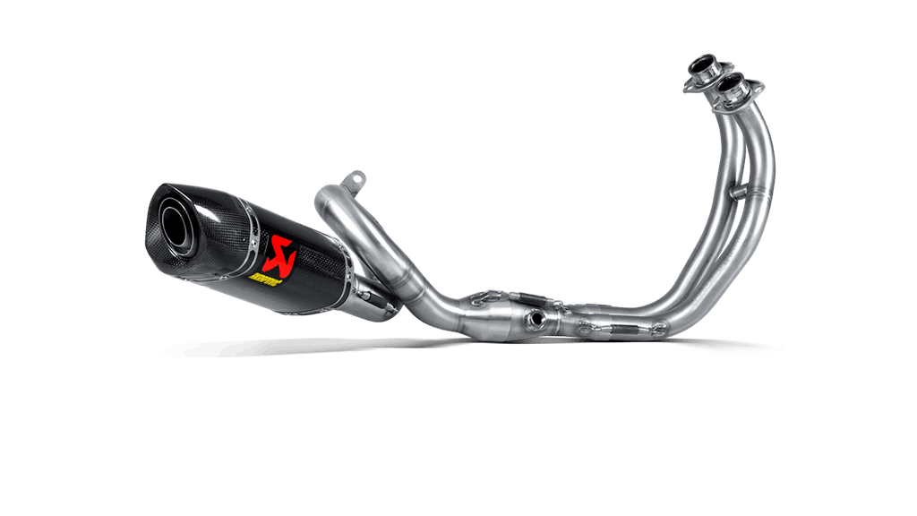 Akrapovic Racing Exhaust System for 2015-2021 Yamaha FZ-07 / MT-07 image 1