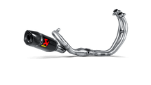 Carica l&#39;immagine nel visualizzatore di Gallery, Akrapovic Racing Exhaust System for 2015-2021 Yamaha FZ-07 / MT-07 image 1