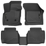 Husky Liners 2017 Ford Fusion / 2017 Lincoln MKZ Black Front and 2nd Row Floor Liners