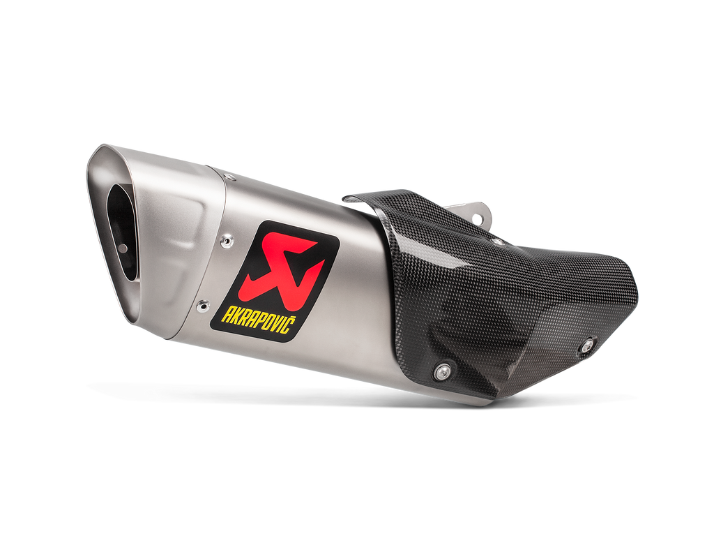 Akrapovic GP Titanium Slip-On Exhaust for 2015-19 Yamaha R1 / R1M / R1S