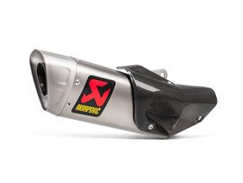 Akrapovic GP Titanium Slip-On Exhaust for 2015-19 Yamaha R1 / R1M / R1S