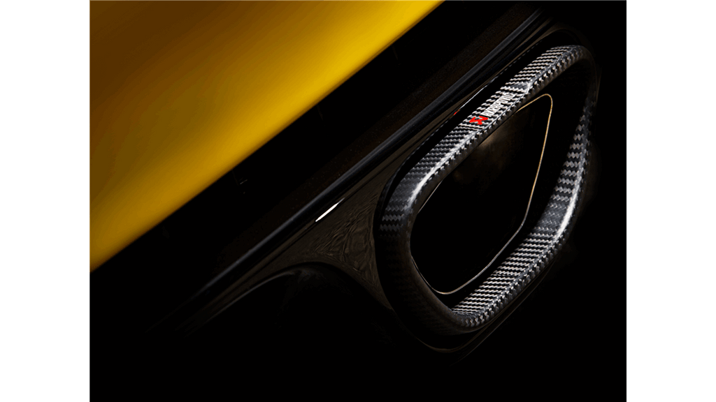 Akrapovic 10-16 Renault Megane Coupe RS Evolution Line Cat Back (Titanium) w/ Carbon Tips