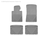 WeatherTech Rubber Mats - Rear - Grey (WETW24GR-W20GR)