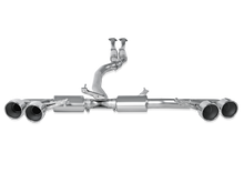 Charger l&#39;image dans la galerie, Akrapovic Evolution Line Cat Back (Titanium) w/ Carbon Tips for 2008-20 Nissan GT-R
