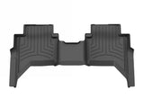 WeatherTech (Incl. Raptor) w/Carpet Flooring Rear FloorLiner HP - Black For Ford Ranger 2024