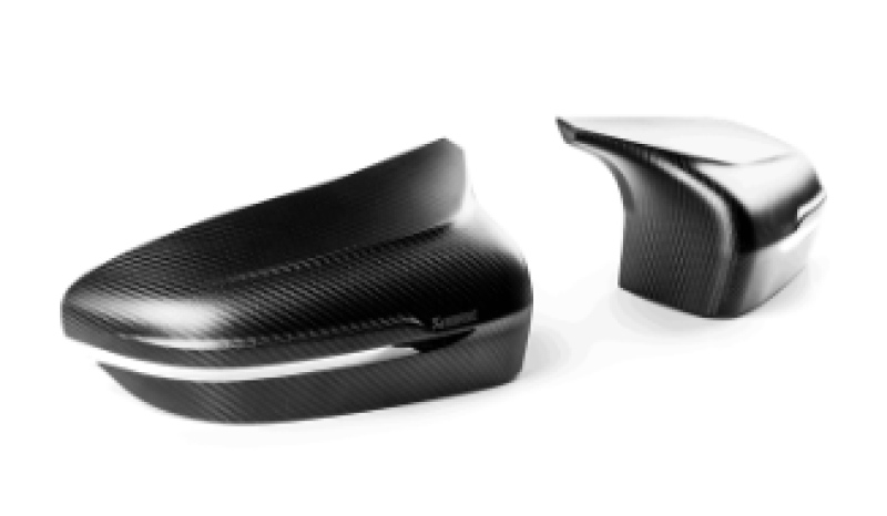 Akrapovic Carbon Fiber Mirror Cap Set - High Gloss/ Matte for 2018+ BMW M5 (F90) / 2020 BMW M8 (F91/F92) img