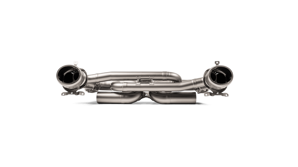 Akrapovic Slip-On Line (Titanium) for 2019-2024 Porsche 911 Carrera w/OPF/GPF image 1