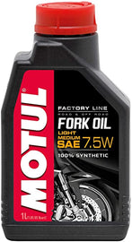 Motul Suspension FORK OIL Factory Line LIGHT/MED. 7.5W - Synthetic Ester - 1L image 1