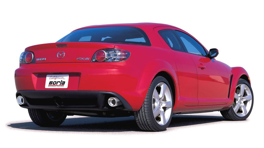 Borla Cat-Back Exhaust for 2003-09 Mazda RX-8 1.3L