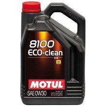 Load image into Gallery viewer, Motul 8100 Eco-Clean 0W30 Synthetic Engine Oil image 2