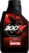 Load image into Gallery viewer, Motul 300V Factory Line Road Racing - 5W30 img 2