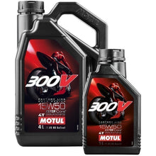 Load image into Gallery viewer, Motul 300V Factory Line Road Racing - 15W50 image 2