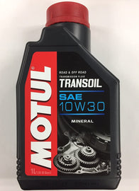Motul Powersport TRANSOIL SAE 10W30 (Wet Clutch) - Petroleum - 1L image 1