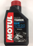 Motul Powersport TRANSOIL SAE 10W30 (Wet Clutch) - Petroleum - 1L