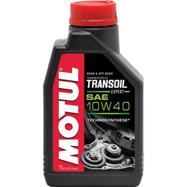 Motul Powersport TRANSOIL Expert SAE 10W40 Technosynthese Fluid for Gearboxes (Wet Clutch) - 1L image 1