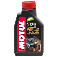 Load image into Gallery viewer, Motul 10W50 4T ATV-SXS POWER 4-Stroke Engine Oil mage 1