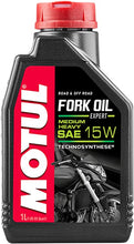 Load image into Gallery viewer, Motul Suspension FORK OIL EXPERT MEDIUM/HEAVY 15W - 1L image 1