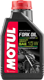 Motul Suspension FORK OIL EXPERT MEDIUM/HEAVY 15W - 1L image 1