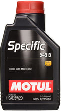 Load image into Gallery viewer, Motul Specific 948B 5W20 Engine Oil image 1