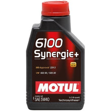 Load image into Gallery viewer, Motul Technosynthese Engine Oil 6100 SYNERGIE+ 5W40 image 3