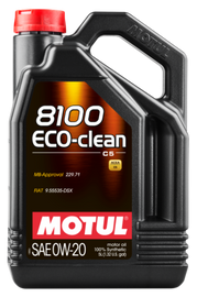 Motul 8100 0W20 Eco-Clean Synthetic Engine Oil image 1
