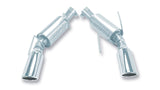 Borla Aggressive S-Type Axle-Back Exhaust System for 2005-09 Ford Mustang GT 4.6L V8