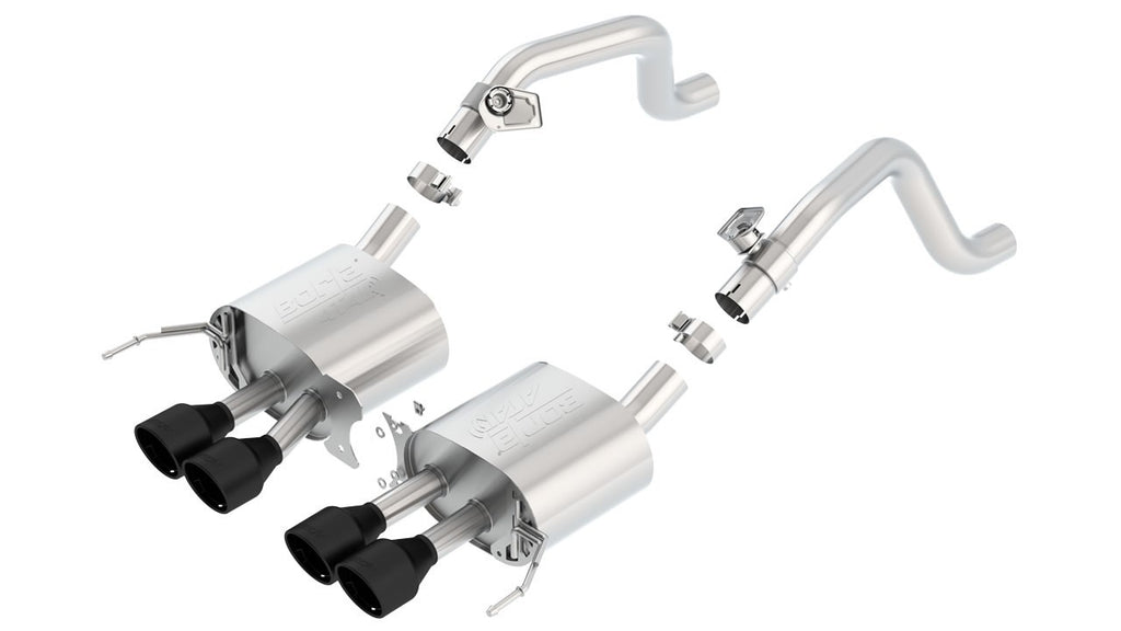 Borla Axle-Back Exhaust System ATAK For 2014-2019 Chevrolet Corvette Stingray