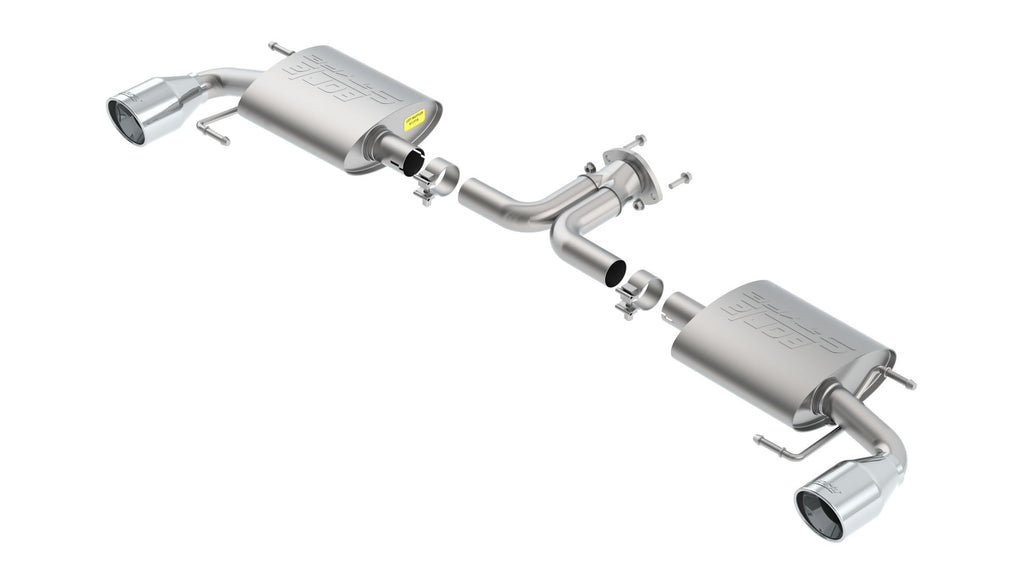 Borla Axle-Back Exhaust System S-Type For 2014-2018 Mazda 3