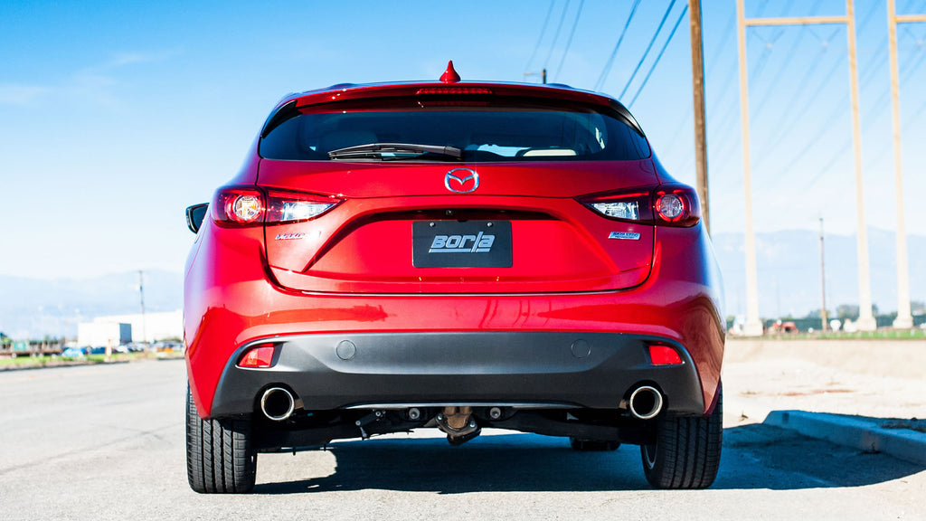 Borla Axle-Back Exhaust System S-Type For 2014-2018 Mazda 3