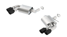 Cargar imagen en el visor de la galería, Borla ATAK Axle-Back Exhaust System Ceramic Black for 2016-21 Chevrolet Camaro V8 SS