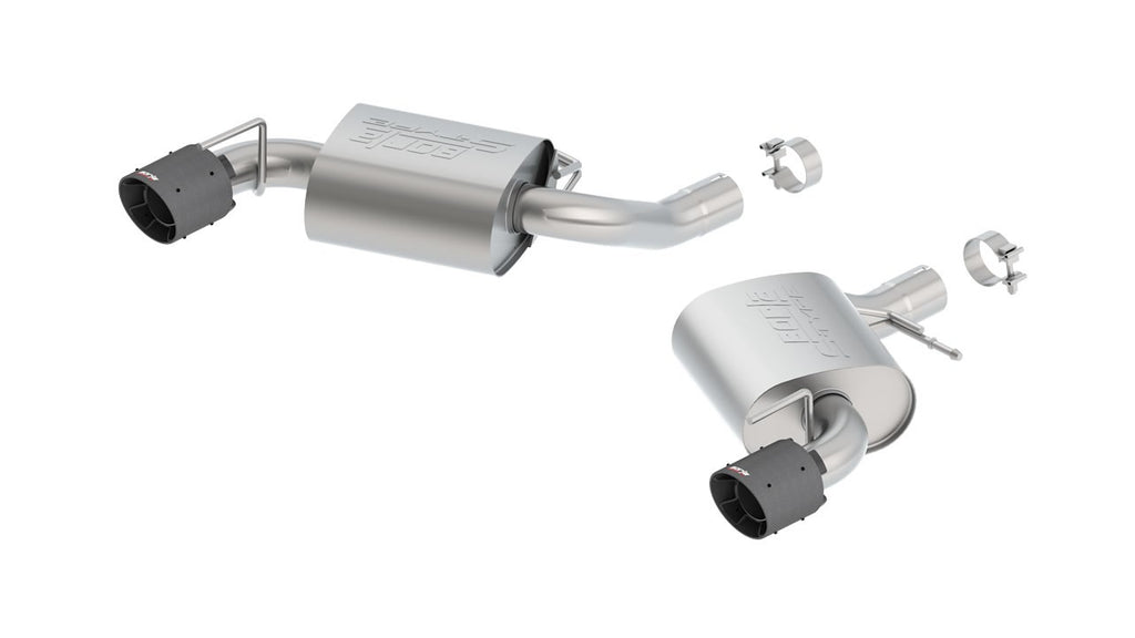 Borla S-type Axle-Back Exhaust system for 2016-21 Chevrolet Camaro 6.2L SS