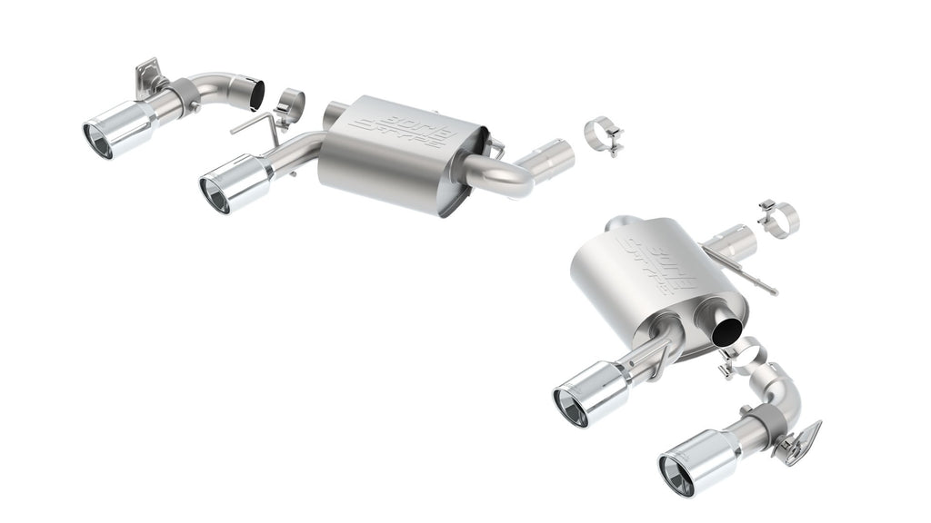 Borla Axle-Back Exhaust System S-Type For 2016-2021 Chevrolet Camaro SS