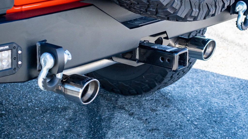 Borla Touring SS Axle Back Exhaust System w/ 3.5in Tips for 2018-21 Jeep Wrangler JL/JLU 3.6L V6