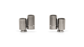 Akrapovic Tail Pipe Set (Titanium) for 2017-20 Porsche Panamera Turbo / S / GTS