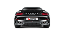 Load image into Gallery viewer, Akrapovic 14-15 Porsche 911 Turbo/Turbo S (991) Slip-On Line (Titanium) w/ Carbon Titanium Tips