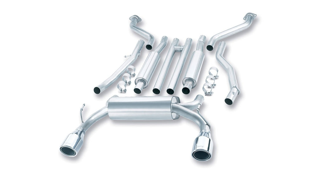 Borla S-Type Cat-back Exhaust System for 2003-07 Infiniti G35 Coupe