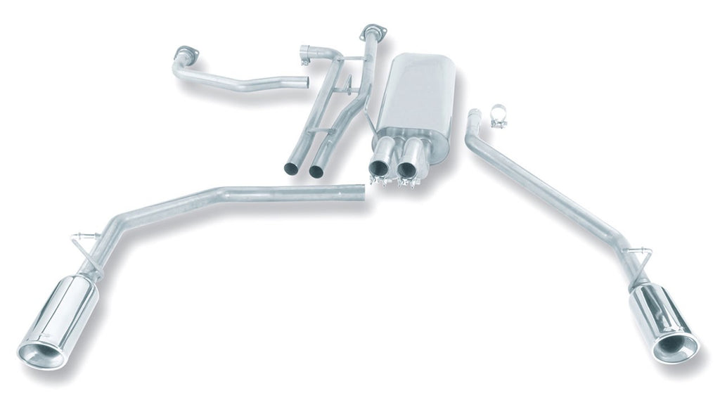 Borla Catback Exhaust System Touring for 2004-15 Nissan Titan 5.6L-V8