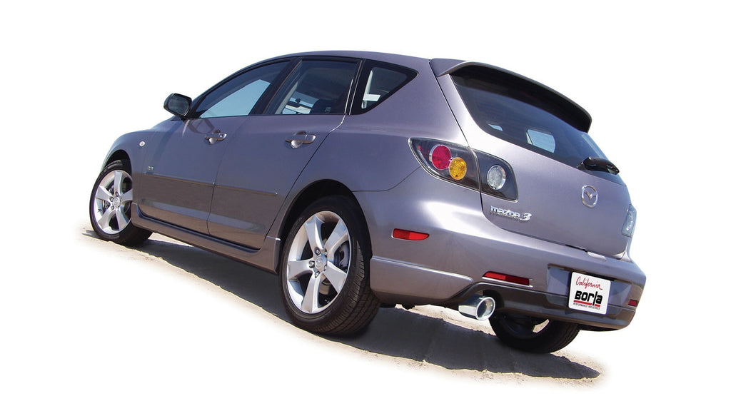 Borla Cat-Back Exhaust System S-Type For 2004-2009 Mazda 3